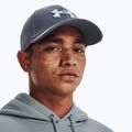 Under Armour Blitzing men's baseball cap downpour gray/harbor blue 3