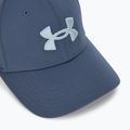 Men's baseball cap Under Armour Blitzing downpour gray/harbor blue 3