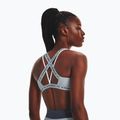 Under Armour Crossback Low grey fitness bra 1361033-465 2