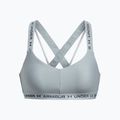 Under Armour Crossback Low grey fitness bra 1361033-465 3