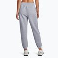 Under Armour Essential Fleece Joggers mod gray light heather/white women's training trousers 3