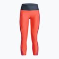 Under Armour women's Blocked Ankle leggings orange 1377091 3