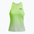 Women's running tank top Under Armour Rush Cicada Singlet yellow 1378404 5