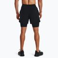 Men's Under Armour Peak Woven 2in1 shorts black/black 3