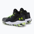 Under Armour GS Jet '21 children's basketball shoes black-green 3024794 3