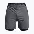 Under Armour Vanish Woven 2in1 grey men's training shorts 1373764