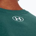 Men's Under Armour Boxed Sportstyle coastal teal/white t-shirt 3