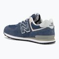 New Balance 574's V1 navy children's shoes 3