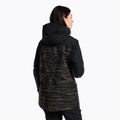 Women's snowboard jacket Volcom Shelter 3D Stretch black-brown H0452210 3