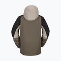 Men's Volcom Brighton Pullover brown/black snowboard jacket G0652315 2