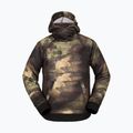 Men's Volcom Hydro Riding Hoodie green-brown snowboard sweatshirt G4152303