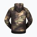 Men's Volcom Hydro Riding Hoodie green-brown snowboard sweatshirt G4152303 2