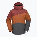 Men's Volcom Primry Ins snowboard jacket caramel 4