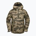 Men's Volcom Brighton Pullover camouflage snowboard jacket 8