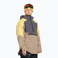 Men's Volcom Brighton Pullover chestnut brown snowboard jacket