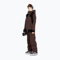 Women's snowboard trousers Volcom Creston 3D Stretch Bib Overall mahogany 3