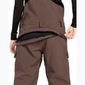 Women's snowboard trousers Volcom Creston 3D Stretch Bib Overall mahogany 7