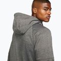 Men's training sweatshirt Nike Therma Fit Full-Zip charcoal heathr/dark smoke grey/black 5