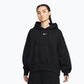 Women's sweatshirt Nike Sportswear Phoenix Fleece Oversized black/sail