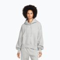 Women's sweatshirt Nike Sportswear Phoenix Fleece Oversized dark grey heather/sail