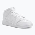 Shoes  Jordan 1 Mid white/white/white