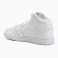 Children's shoes Nike Jordan 1 Mid white/white/white 3