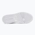 Shoes  Jordan 1 Mid white/white/white 4