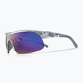 Nike Show X1 shiny wolf grey/blue mirror sunglasses