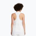 Women's training T-shirt Nike Dri-Fit Racerback T-shirt white/black 3