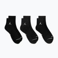 Socks Nike Jordan Everyday Ankle 3 pairs black/white