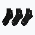 Socks Nike Jordan Everyday Ankle 3 pairs black/white 2