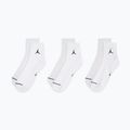Socks Nike Jordan Everyday Ankle 3 pairs white/black 2