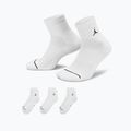 Socks Nike Jordan Everyday Ankle 3 pairs white/black 3