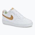 Nike Court Vision Low women's shoes Next Nature white/metallic gold