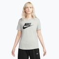 Women's Nike Sportswear Club Essentials Logo dark grey heather/black T-shirt