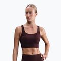 Training bra Nike Zenvy Medium-Support burgundy crush/sail