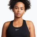 Women's T-shirt Nike Swoosh Medium Support Bra black/black/white 4