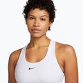 Women's T-shirt Nike Swoosh Medium Support Bra white/stone mauve/black 4