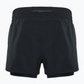 Women's Nike One Dri-FIT 2IN1 running shorts black / reflective silver 2