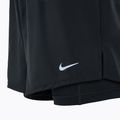 Women's Nike One Dri-FIT 2IN1 running shorts black / reflective silver 3