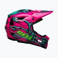 Bell Sanction 2 DLX Mips bonehead bike helmet gloss pink/turquoise 2