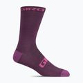 Giro Seasonal Merino dark cherry/raspberry socks