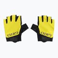Men's cycling gloves Giro Bravo Gel II highlight yellow 2