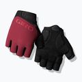 Women's cycling gloves Giro Tessa Gel II dark cherry