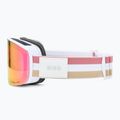 Women's ski goggles Giro Ella white lx stripe/pink/infrared 4