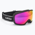 Women's ski goggles Giro Millie black&white chute/pink
