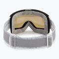 Women's ski goggles Giro Moxie white & grey chute/ amber pink/ yellow 4