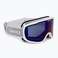Women's ski goggles Giro Moxie white & grey chute/ cobalt/ yellow 2