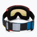 Children's ski goggles Giro Buster Jr black blocks/amber scarlet 3