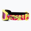 Children's ski goggles Giro Chico 2.0 Jr Yellow flowers/amber pink 4